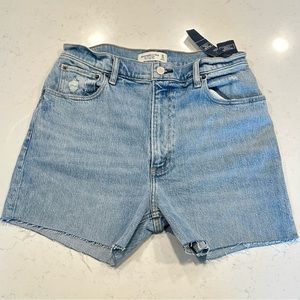 Abercrombie & Fitch | The 90s Straight Vera High Rise shorts | size 10 / 30